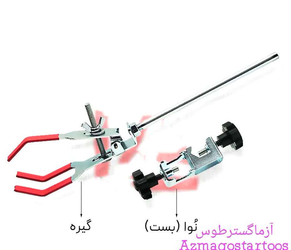 گیره سه انگشتی با نوا (بست) جداشونده
