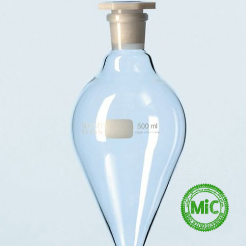 قیف دکانتور شیر شیشه ای 500ml