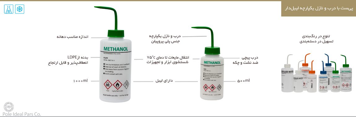 پي ست 1000ml لیبل دار PIP