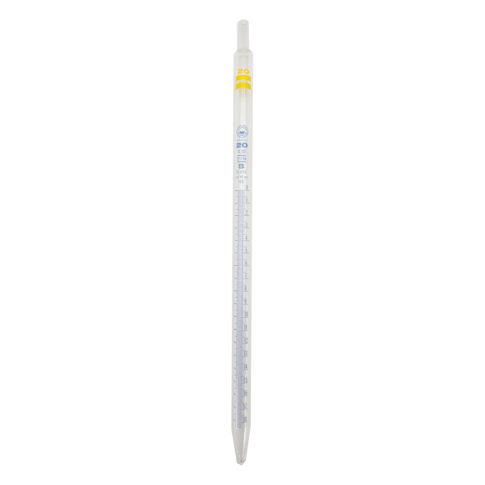 پیپت مدرج GLASWERK WERTHEIM 20 ML