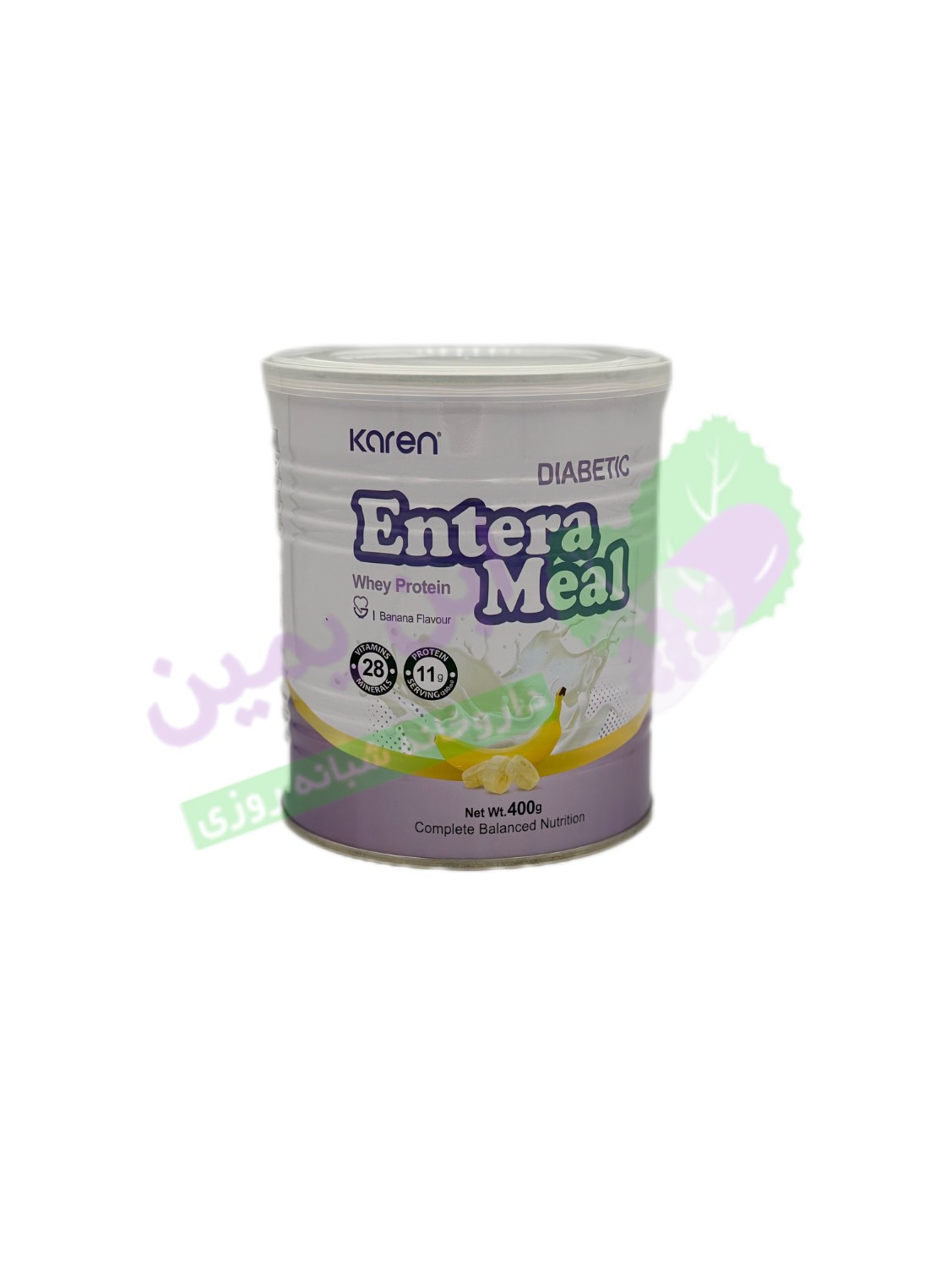 پودر انترا میل دیابتی موزی 400 گرمی