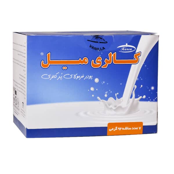 پودر کالری میل کارن 7 ساشه طعم بیسکویت