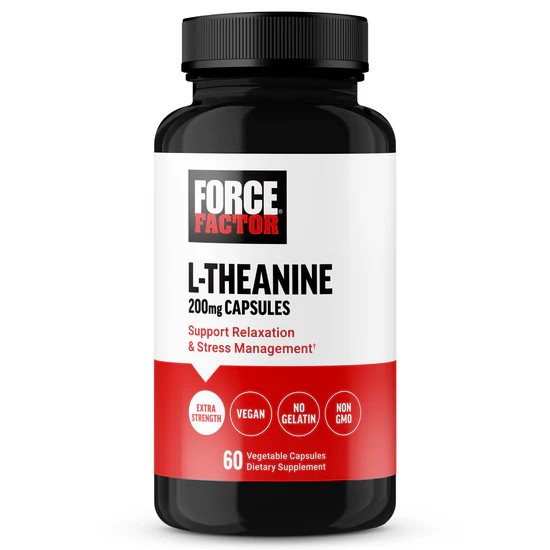 Force Factor Essentials L-Theanine 60 Capsules