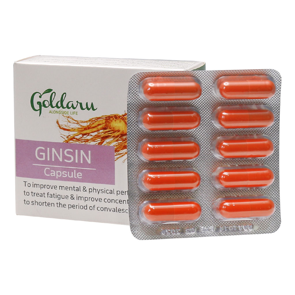 جینسنگ 250میلیگرم ( جین سین – گل دارو ) – کپسول