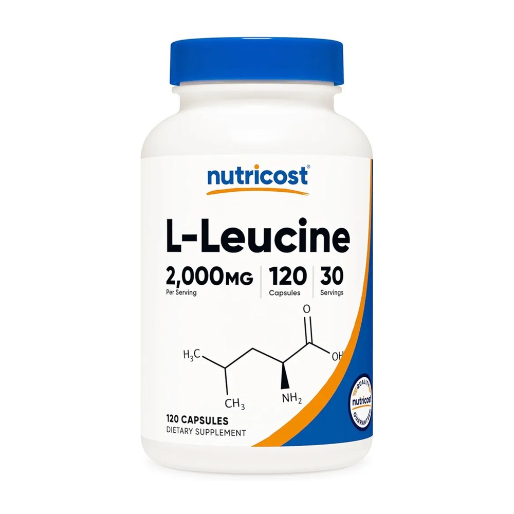 لوسین ناتری کاست (Nutricost Leaucine) تقویت مو ۱۲۰ عددی