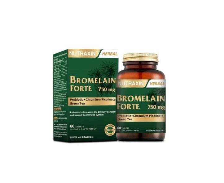 بروملین گیاهی آناناس 750 میل Nutraxin