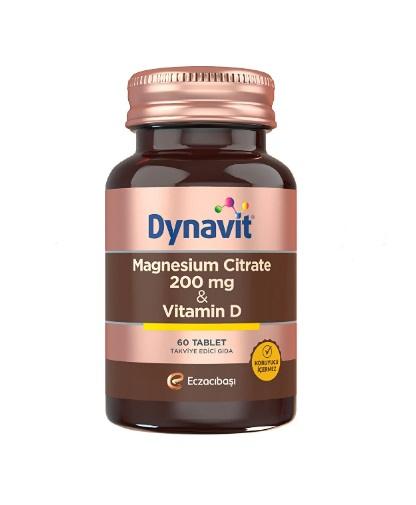 منیزیم سیترات ویتامین دی Dynavit