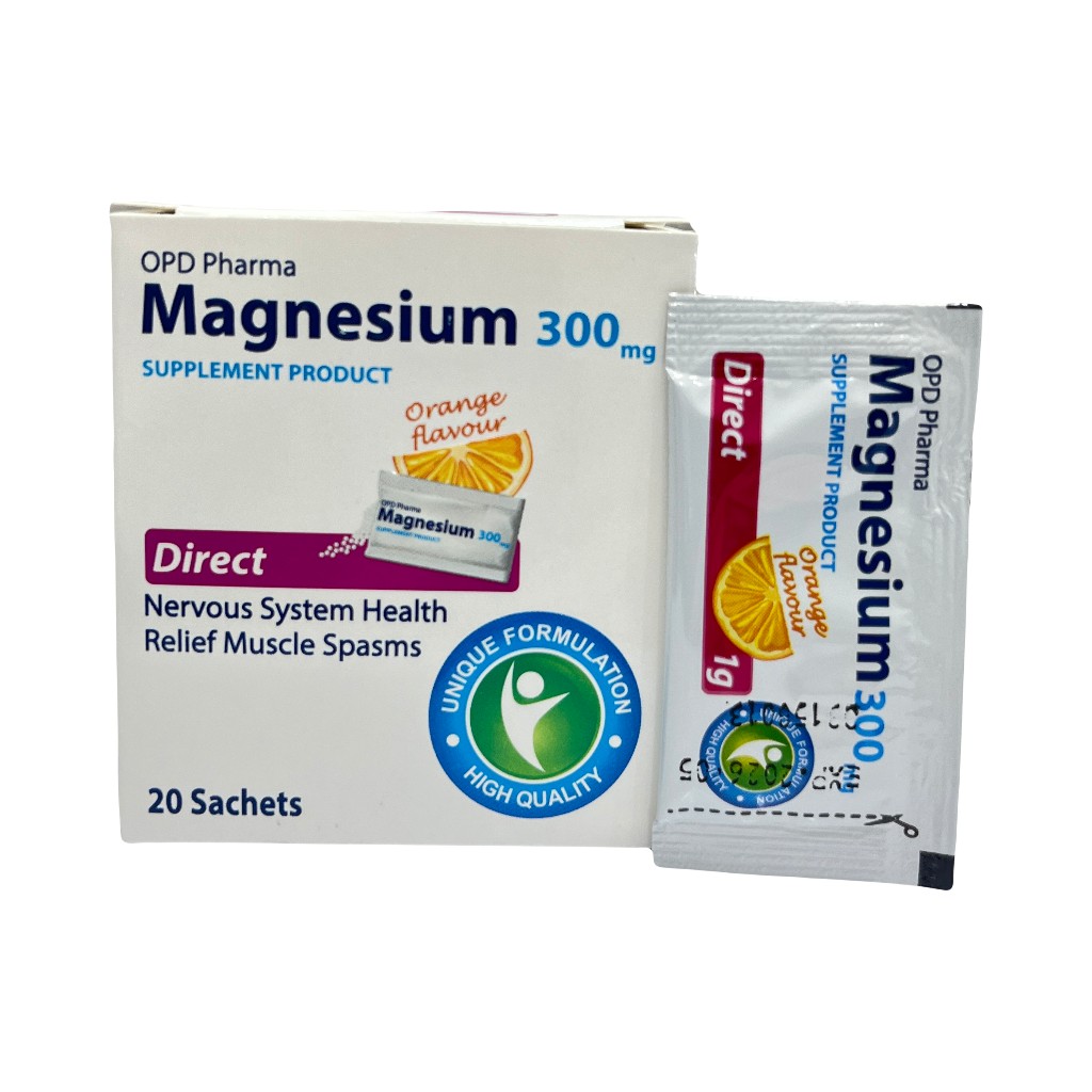 Magnesium 300 mg OPD Pharma منیزیم 300 میلی گرم