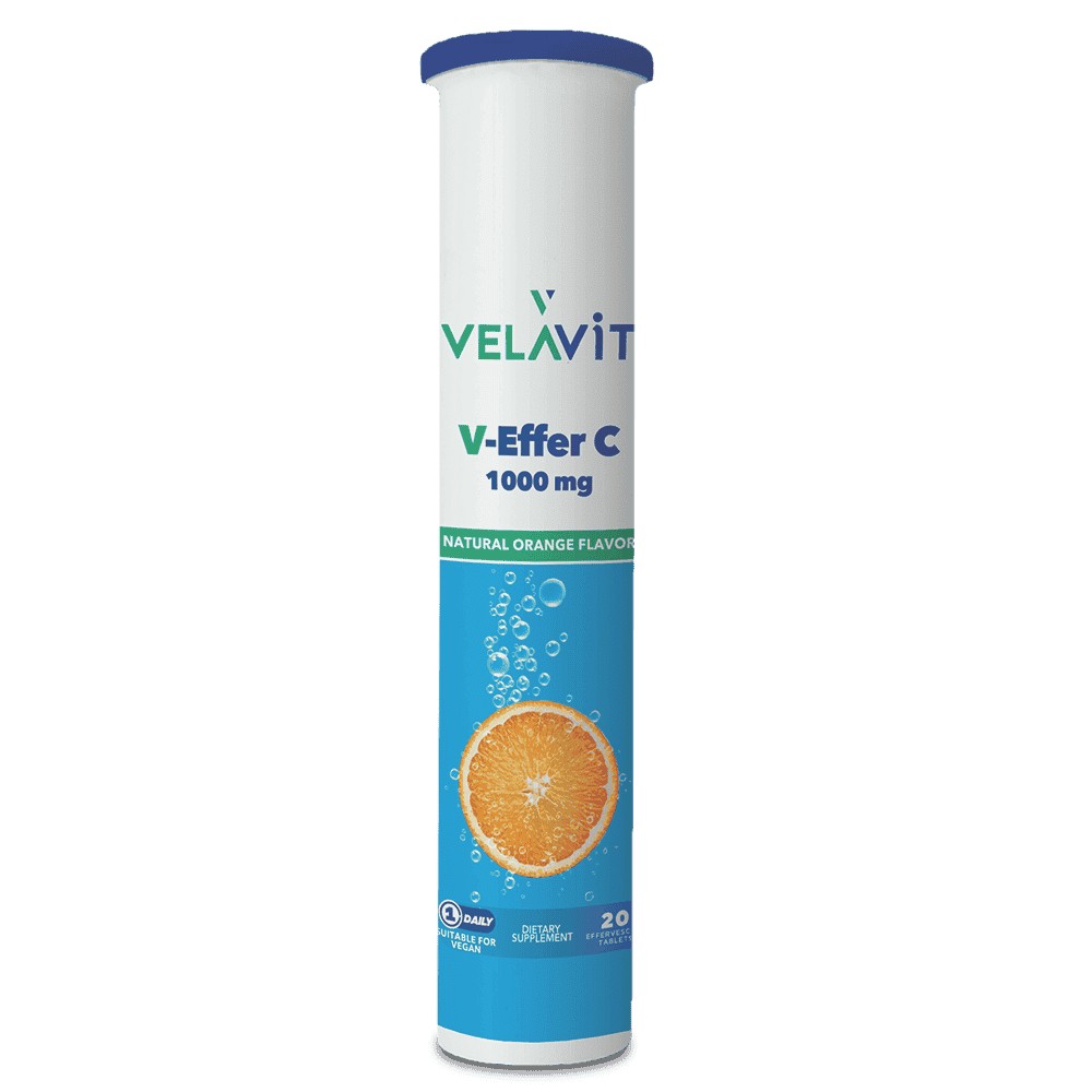 VELAVIT V-EFFER C 1000 MG 20 EFERVESAN TABLET