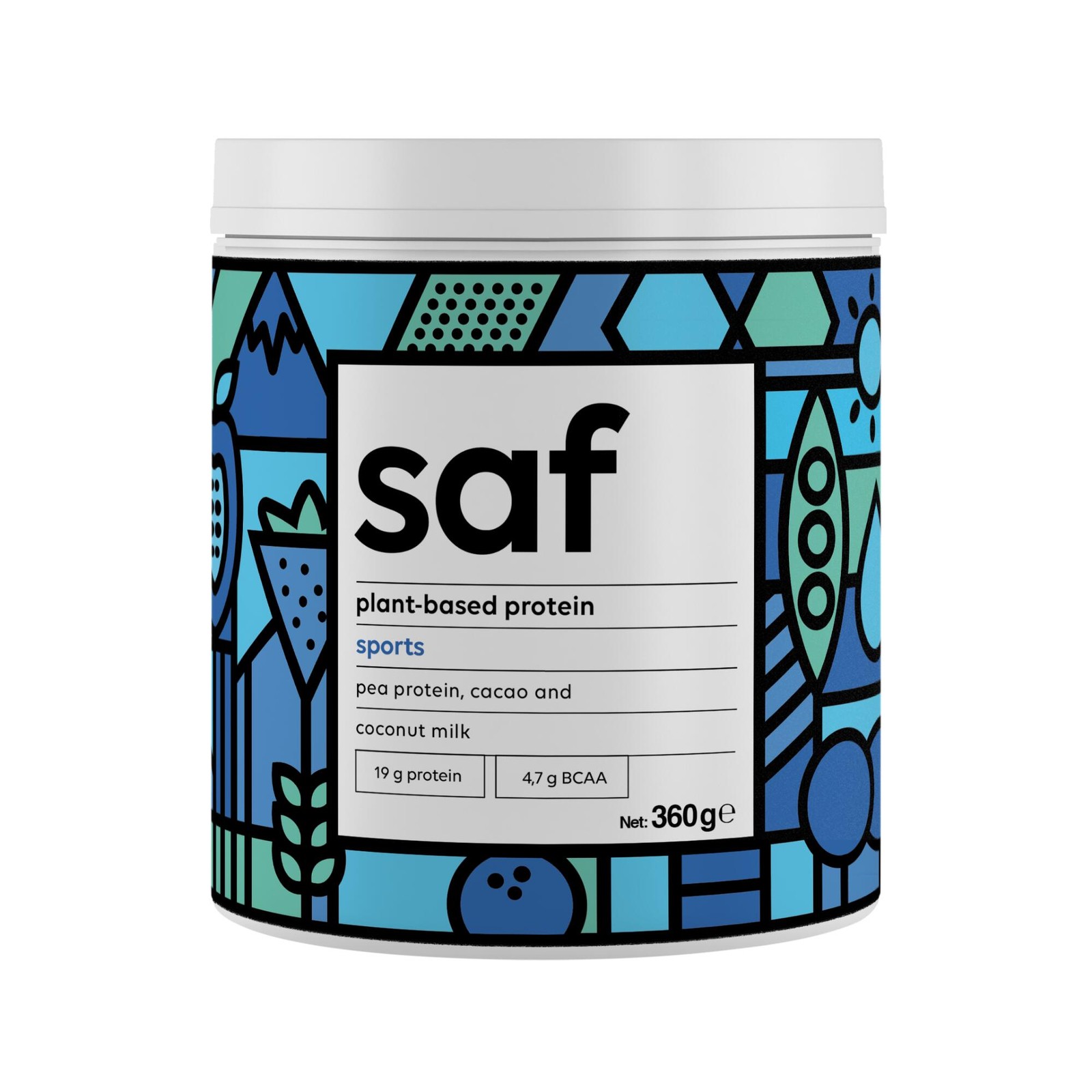 پودر پروتئین گیاهی SAF Protein Superfood Mix