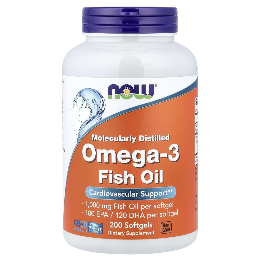 امگا 3 ناو (NOW Omega-3 Fish Oil)