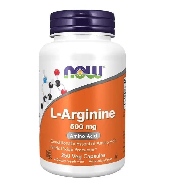 آرژنین ناو 500 میلی گرم 100 عدد NOW L-Arginine