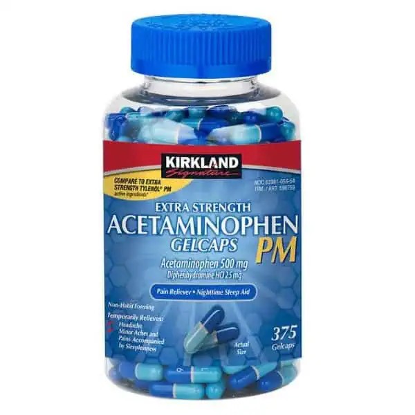 مسکن کرکلند Kirkland Acetaminophen PM