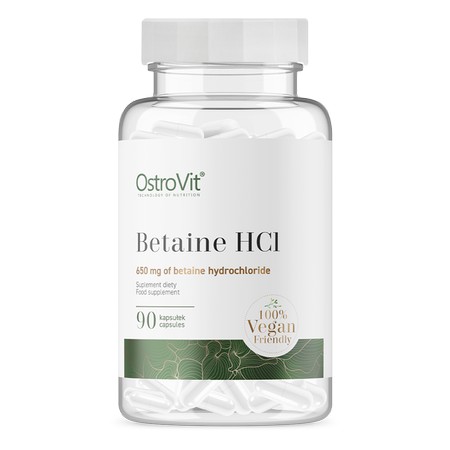 بتائین HCl استروویت ۹۰ عدد | OstroVit Betaine HCl