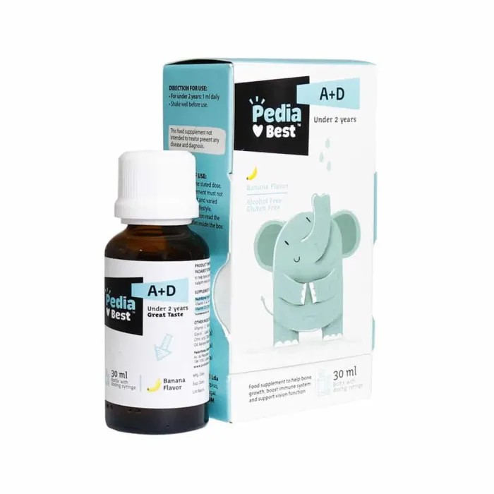 قطره ویتامین A+D پدیابست