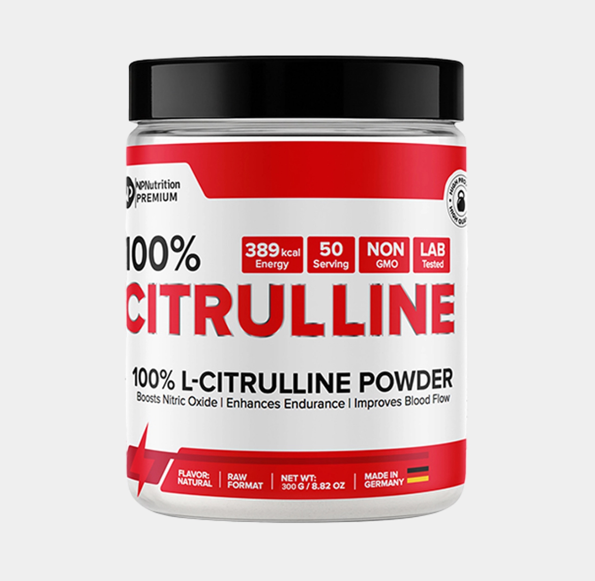 NP NUTRITION – L CITRULLINE POWDER – 250 G – MADE IN GERMANY