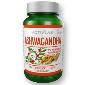 آشواگاندا اکتیولب 60 کپسول | ActivLab Ashwagandha