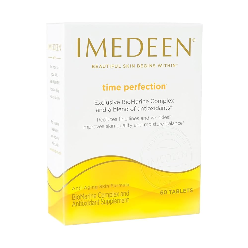 مکمل جوانساز و ضد پیری پوست ایمدین مدل Time Perfection دانمارک – 120 عددی