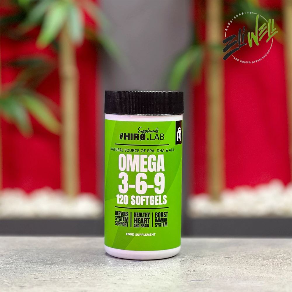 امگا 3 6 9 هیرولب ۱۲۰ سافت ژل | HIRO.LAB Omega 3-6-9 – 120softgels