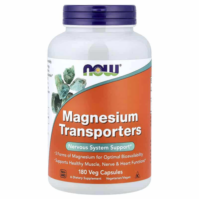 منیزیم ترنسپورتر ناو (NOW Magnesium Transporters)