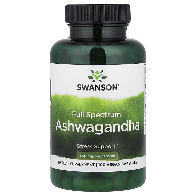 آشواگاندا سوانسون (Swanson Full Spectrum Ashwagandha)