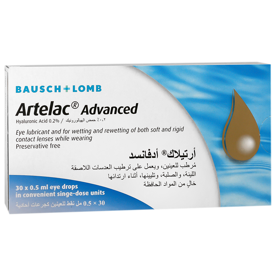 قطره چشمي آرتلاك ادونس 30عددی