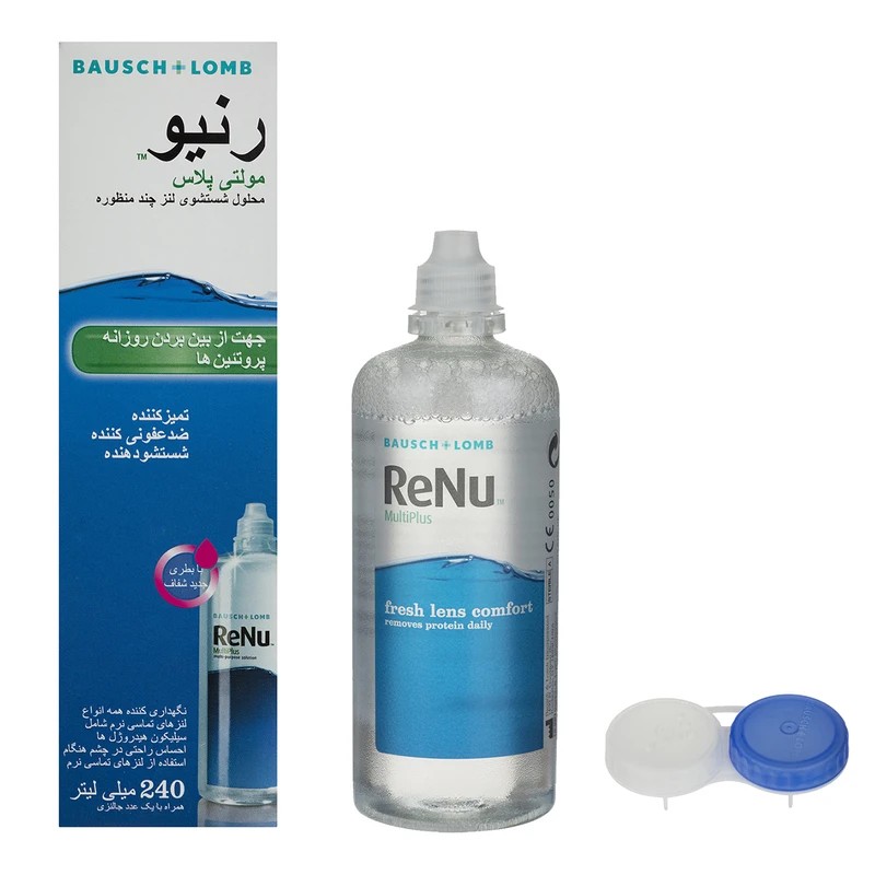 محلول لنز رنیو حجم 240 میلی لیتر