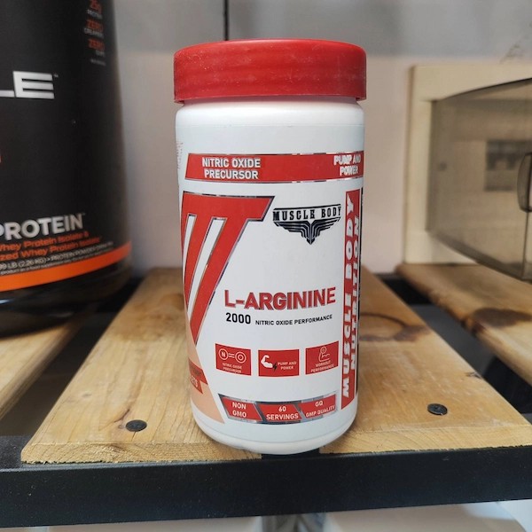 ال-آرژنین ماسل بادی ناتریشن ۱۲۰ عددی (Muscle Body Nutrition L-Arginine 2000mg – 120 Tablets)