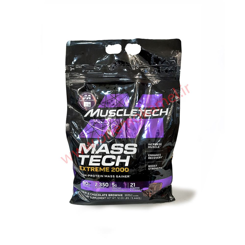 مس تک اکستریم ۲۰۰۰ ماسل تک ۵.۴۴ کیلوگرمی (MuscleTech Mass Tech Extreme 2000 5.44kg)