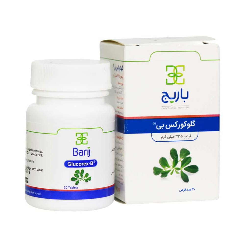 گلوکورکس بی قرص باریج اسانس 30 عدد