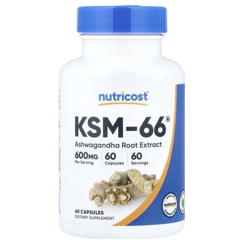 آشواگاندا KSM-66 نوتریکاست (Nutricost KSM-66® Ashwagandha)