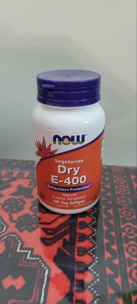 ویتامین E ۴۰۰ واحدی ناو فودز ۱۰۰ عددی اصل | NOW Foods Vitamin E-400 with Mixed Tocopherols 100 Softgels