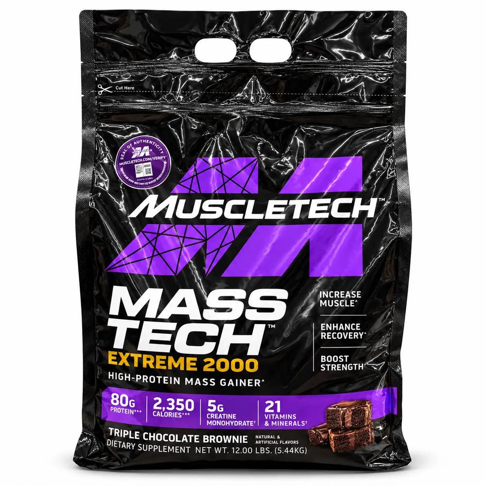 مس گینر ماسل تک اکستریم 2000 وزن 5.44 کیلو | Mass-Tech Extreme 2000