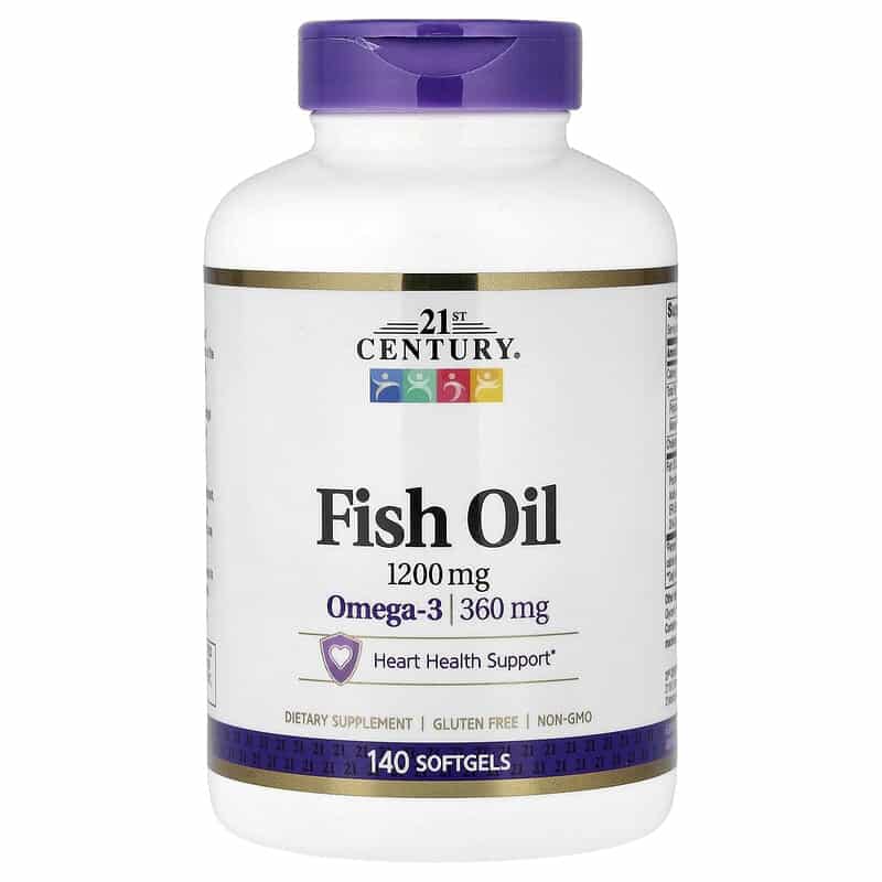 امگا 3 21 سنتری (21st Century Fish Oil 1200 mg)