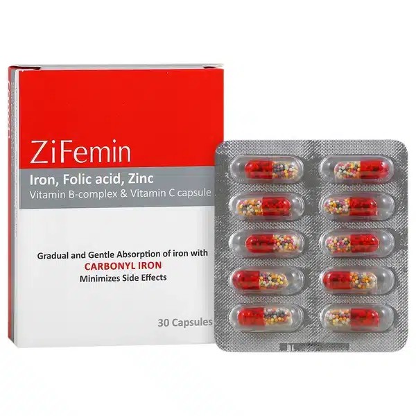 کپسول زیفمین روژین 30 عددی