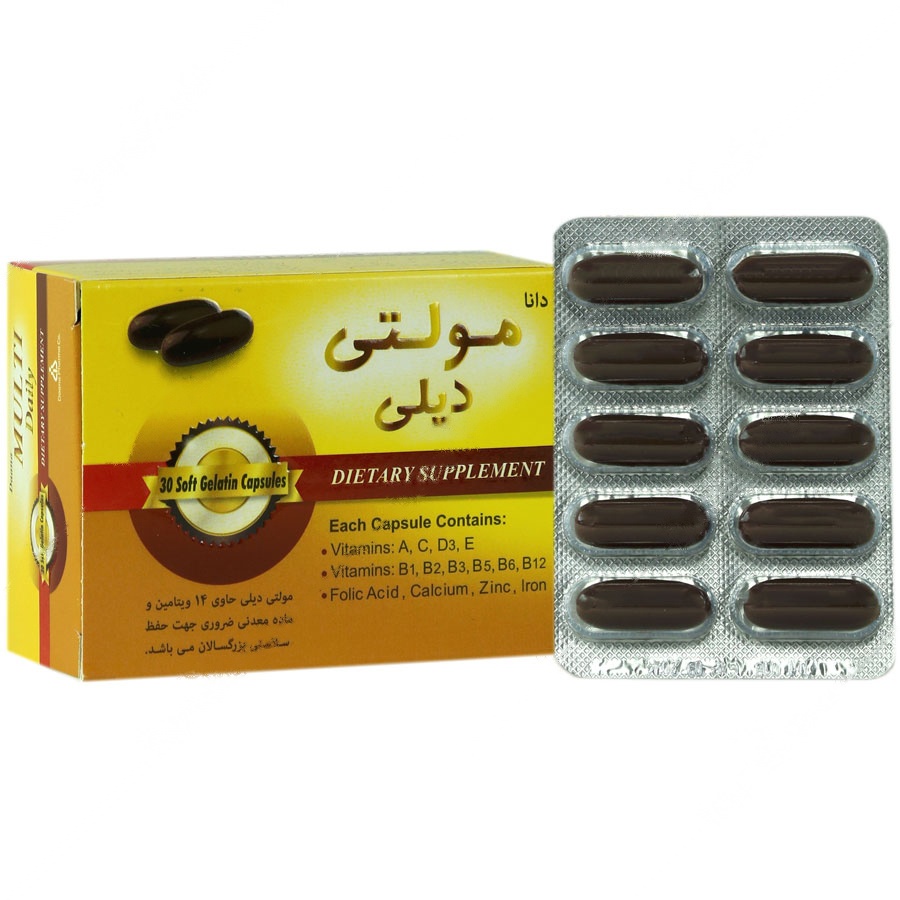 دانا کپسول مولتی دیلی