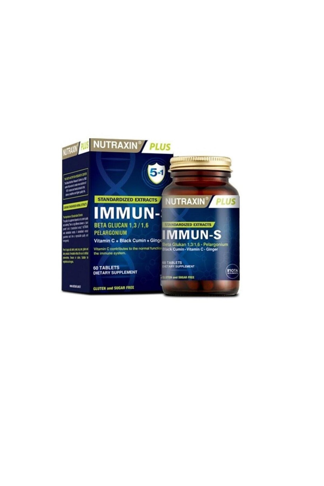قرص Immun-s 60 برند Nutraxin ( نوتراکسین )