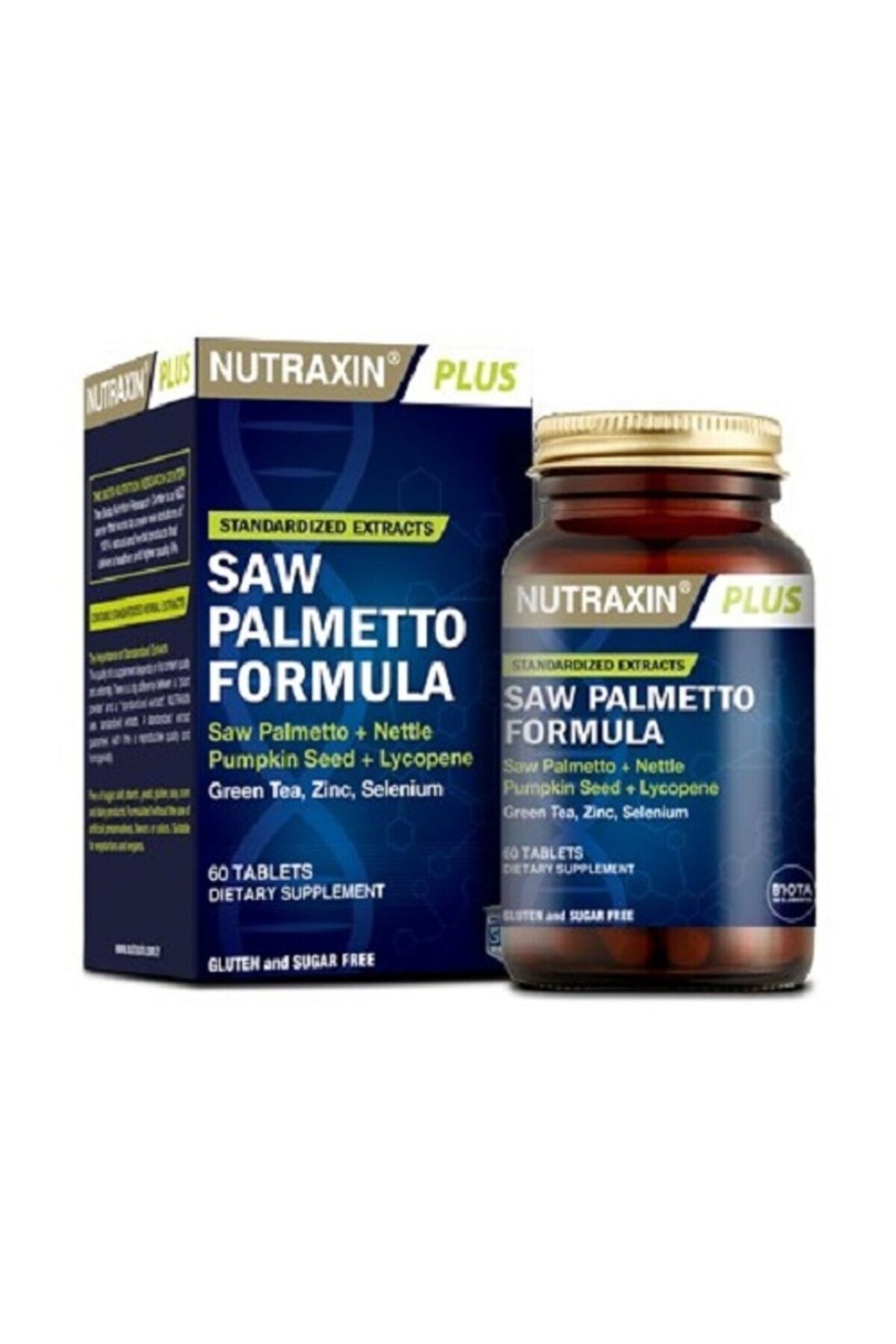قرص Saw Palmetto Formula 60 برند Nutraxin ( نوتراکسین )