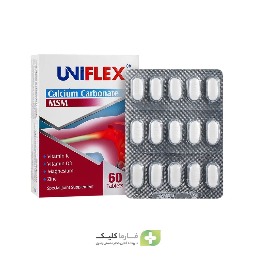 یونی فلکس ابیان دارو 60عددی – Uniflex
