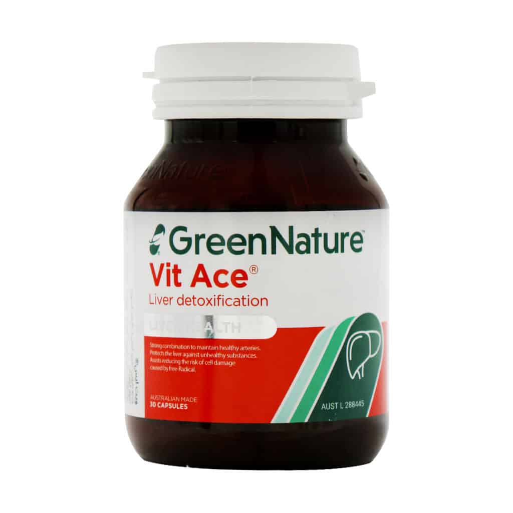 ویت ایس گرین نیچر کپسول تقویت عروق و کبد ( 30 عددی )