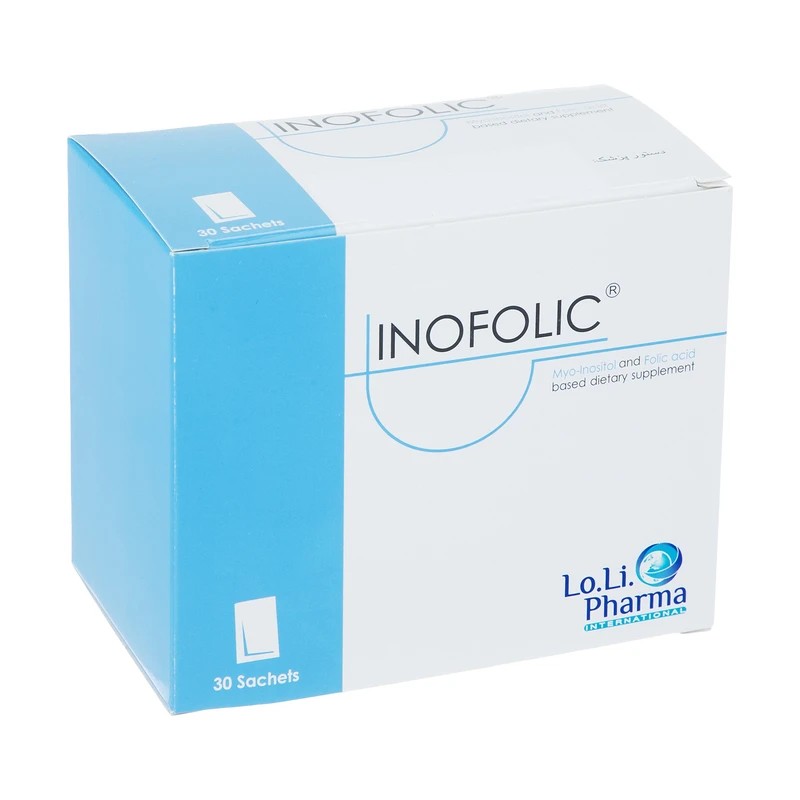 پودر خوراکی اینوفولیک لو لی فارما ۳۰ عدد (Lo Li Pharma Inofolic Dietary Supplement)