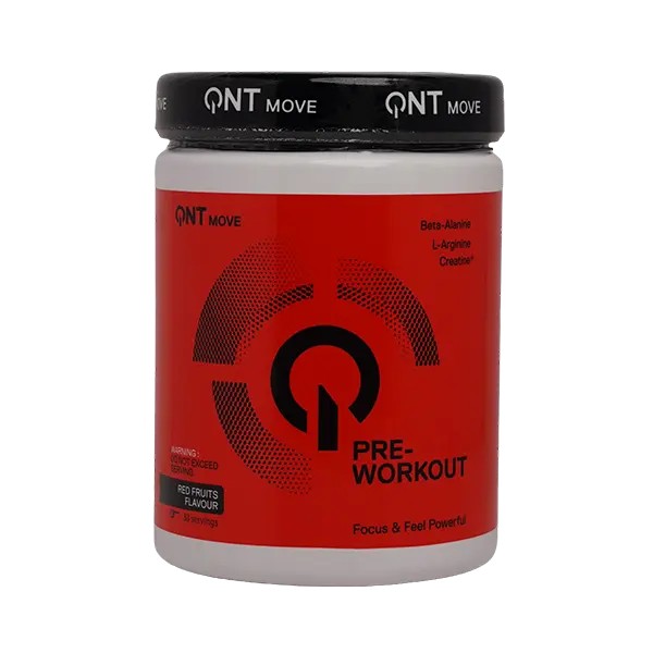 پودر پری ورک اوت کیو ان تی 300 گرم QNT ( میوه های قرمز )