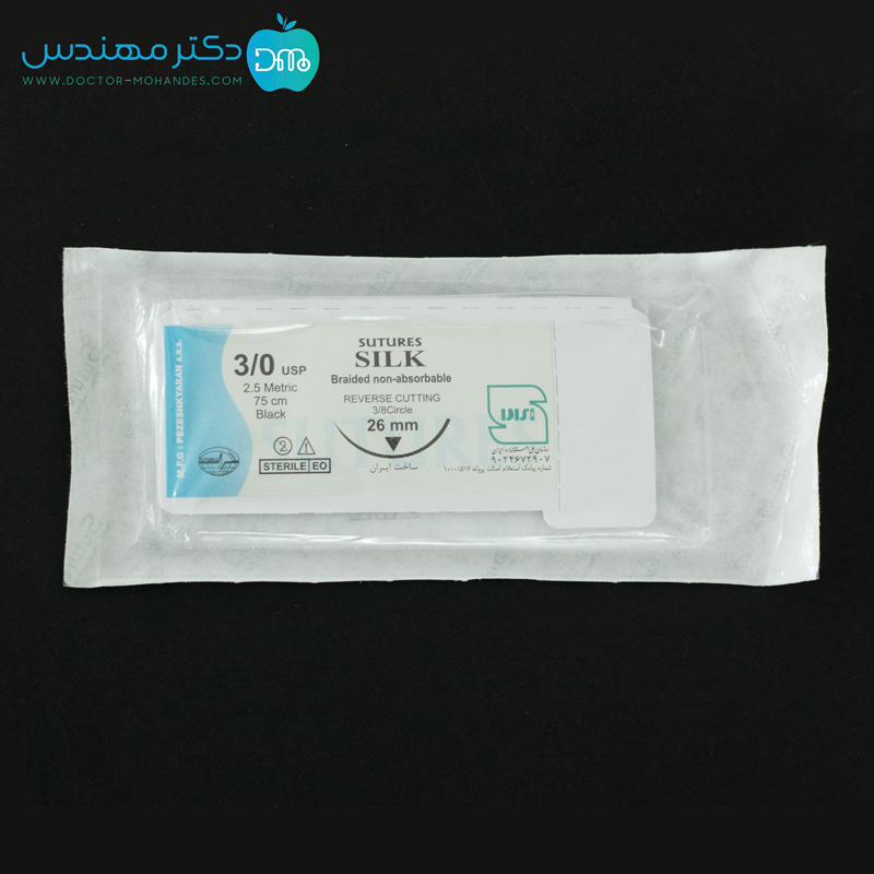 نخ جراحی سیلک کت
