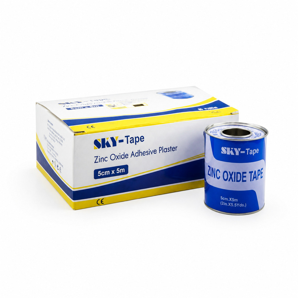 چسب پارچه ای زینک اکساید 5cmx5m اسکای