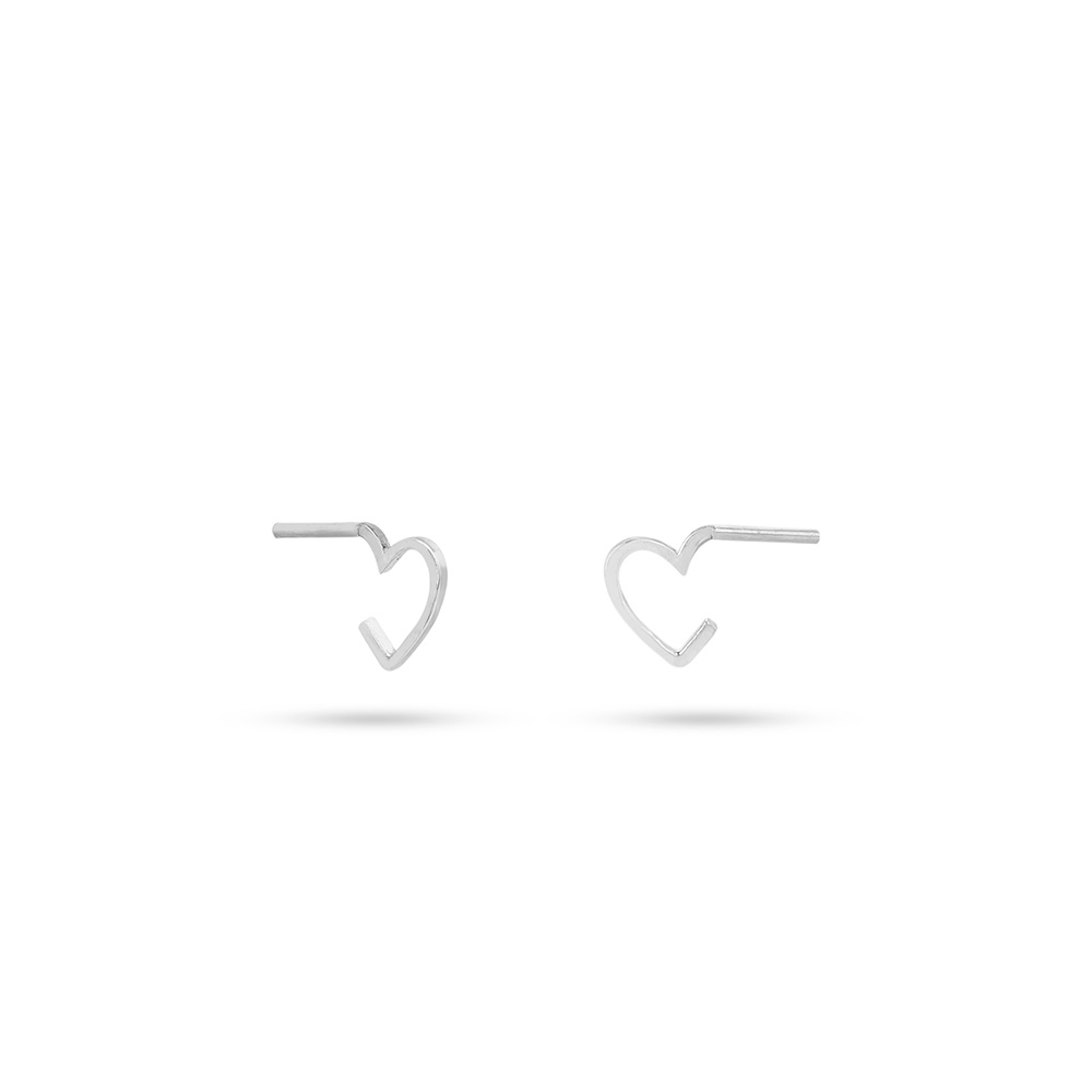 گوشواره نقره دلدار کوچک