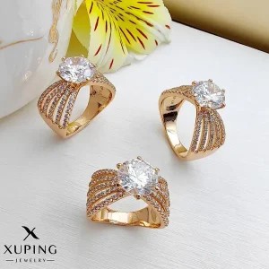 حلقه نگین جواهری ژوپینگ