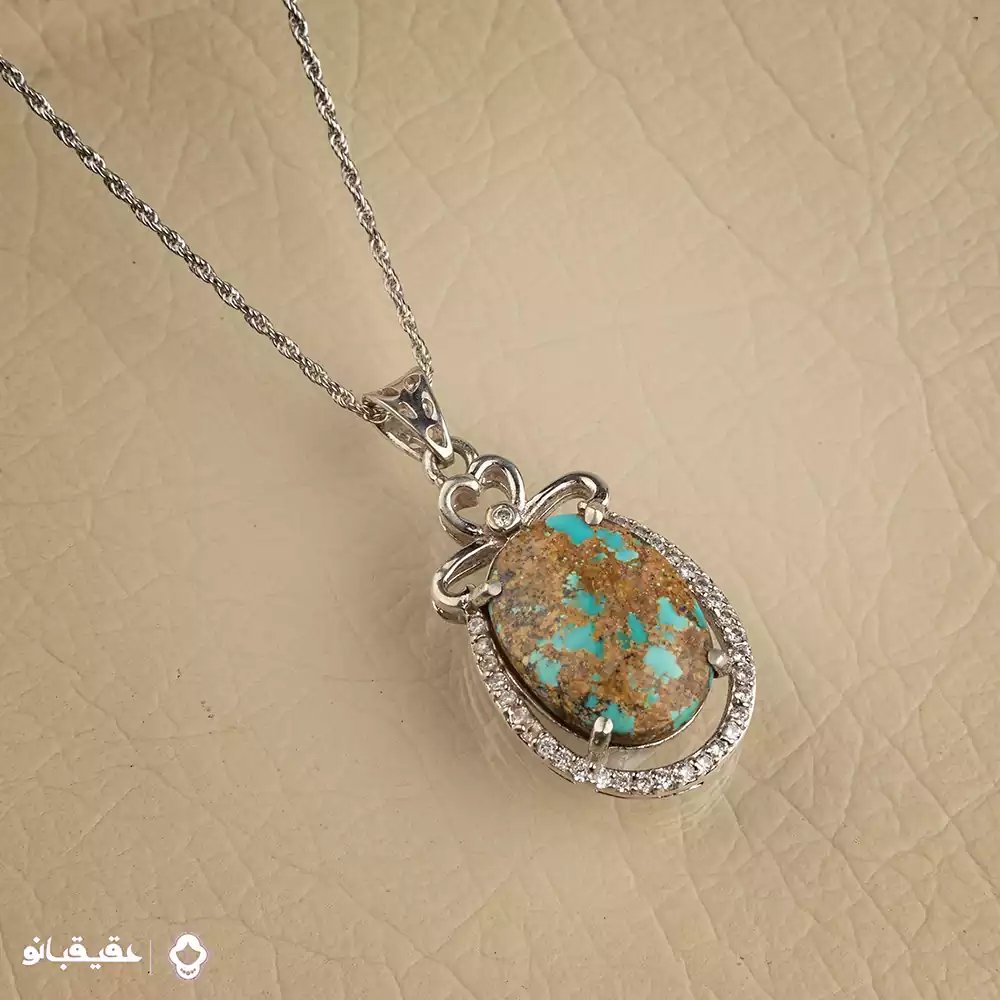گردنبند فیروزه ماه نیلا