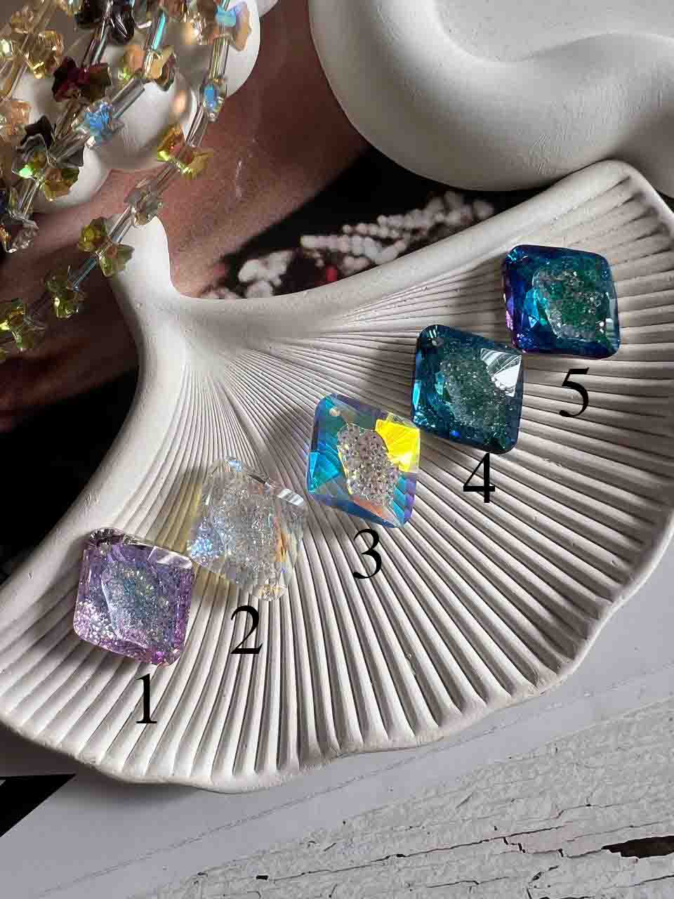 اویز لوزی ژئود دار سوارسکی