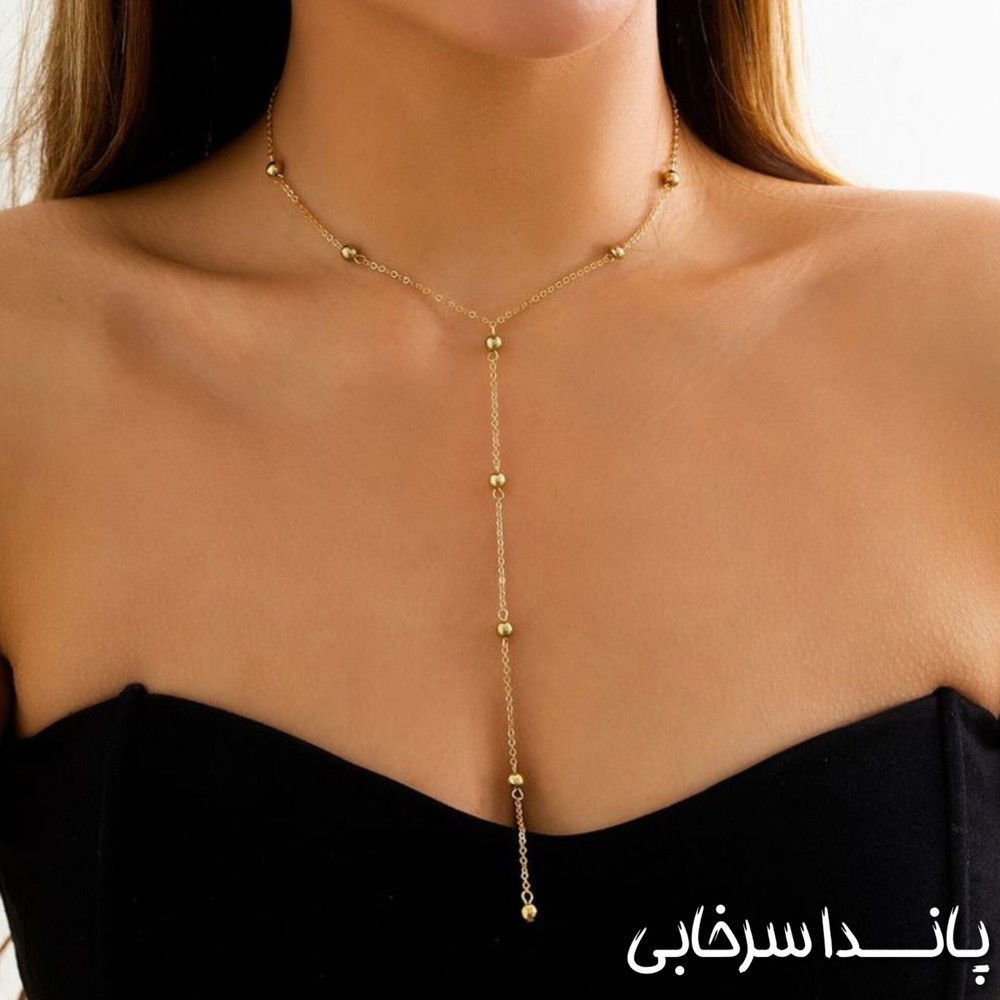گردنبند توپی شیک