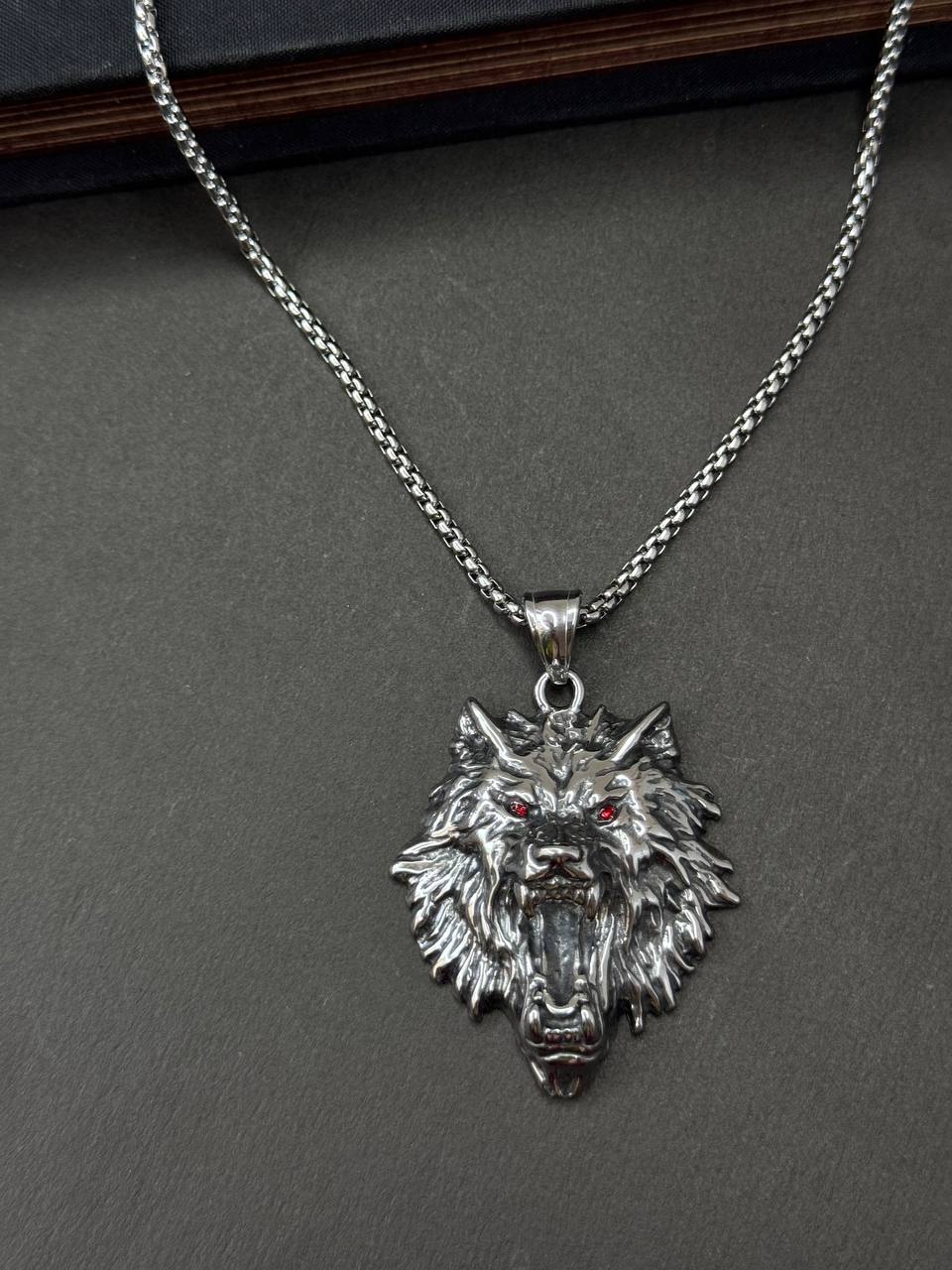 گردنبند گرگ کد 503